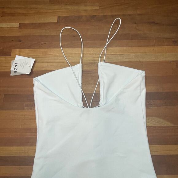 Jade Swim Micro Naomi Swimsuit white Small - Picture 10 of 10